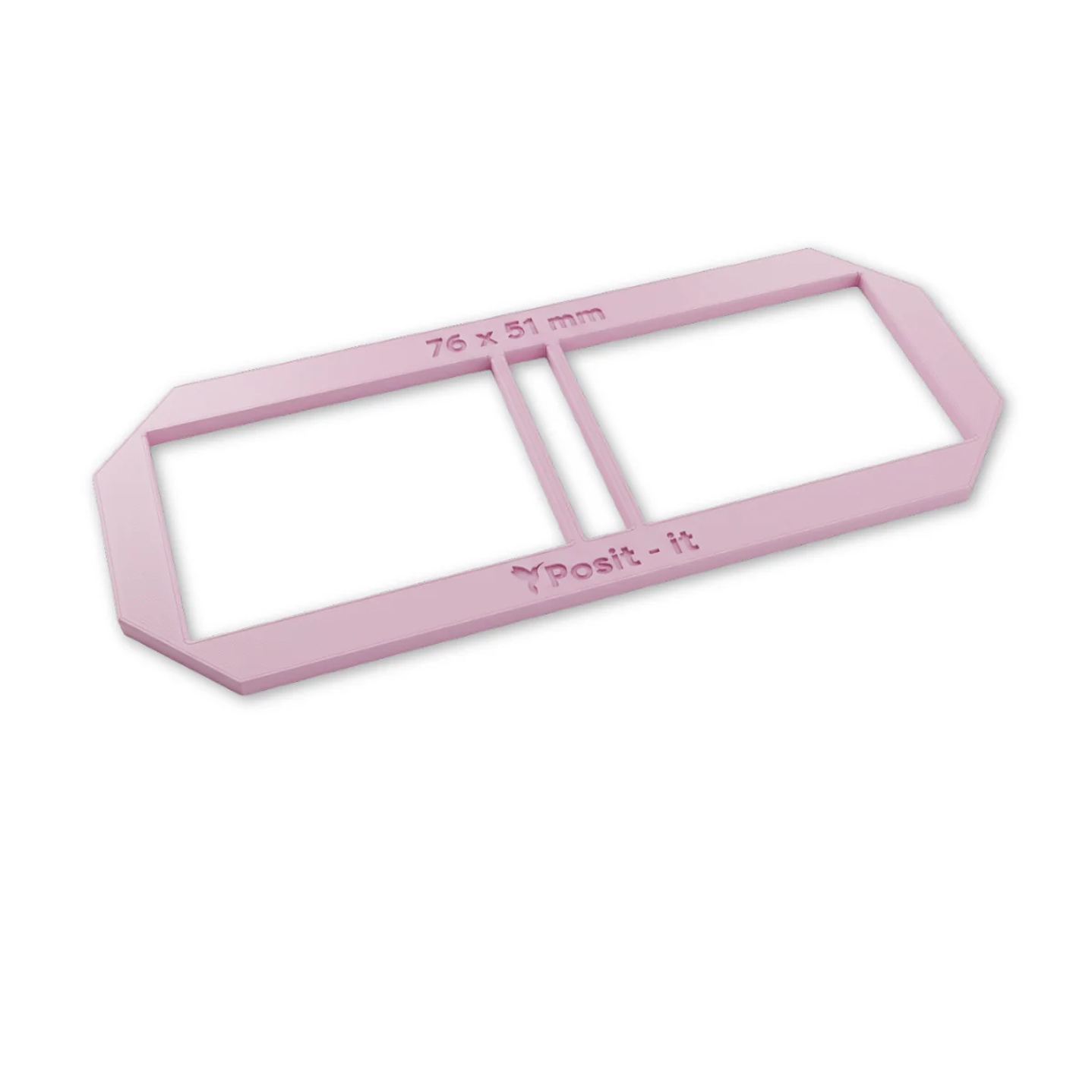 Regla post it 76x51 mm - PLA 3D 3