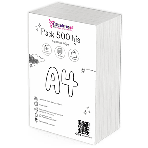 Bond Tamaño A4 500 hojas 106grs