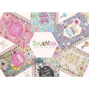 Portadas Florales Digitales Con Frases Motivacionales, cubierta planificador, portadas para agenda, fondos bonitos, Florales