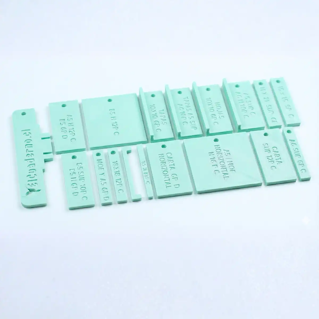 18 Topes Anilladora Cinch - Compatible con Cinch Rosada, Menta, Negra 5