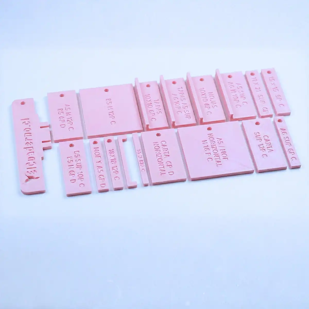 18 Topes Anilladora Cinch - Compatible con Cinch Rosada, Menta, Negra 4