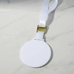 Pasador Acrílico Espejado 2026 para Cinta de Medallas