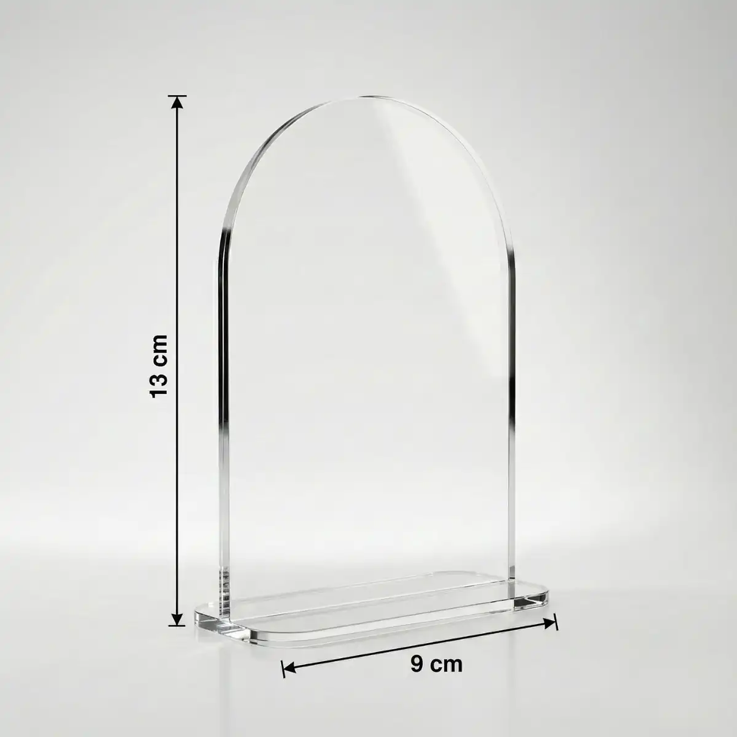 Gálbano Arco  13×9cm Con Base Acrílico - Personalizable 5