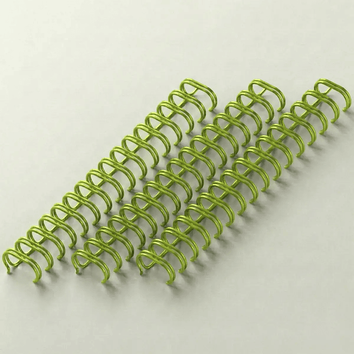 Anillo Metálico 22mm Pastel, Color a Elección - 4 Tiras Oficio 6