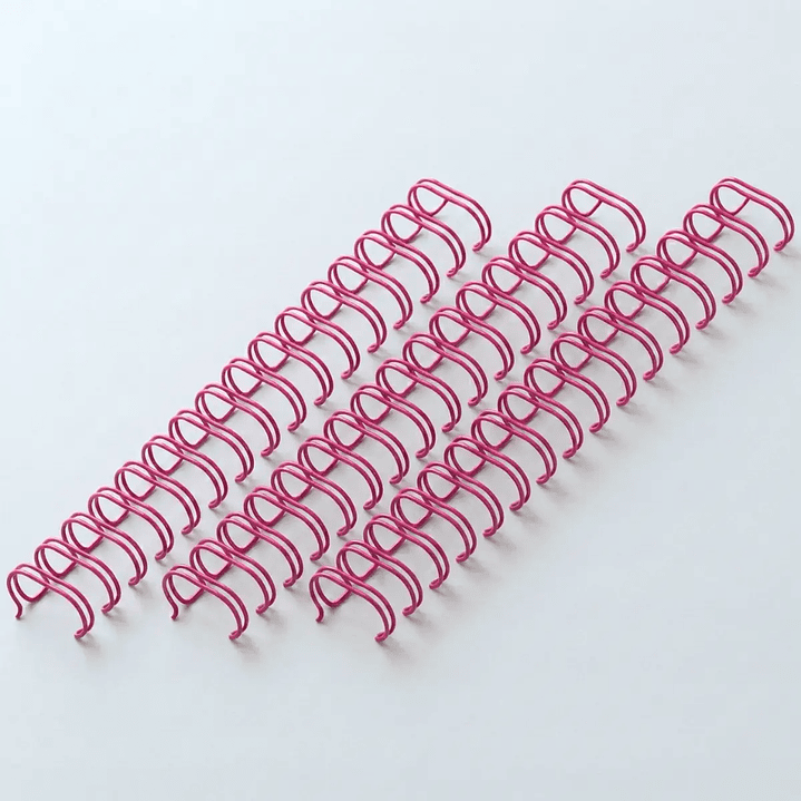 Anillo Metálico25mm Pastel, Color a Elección - 4 Tiras Oficio 3