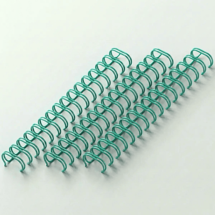 Anillo Metálico 9,5mm Pastel, Color a Elección - 4 Tiras Oficio 4