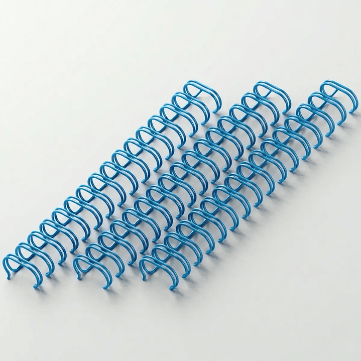 Anillo Metálico 9,5mm Pastel, Color a Elección - 4 Tiras Oficio 5