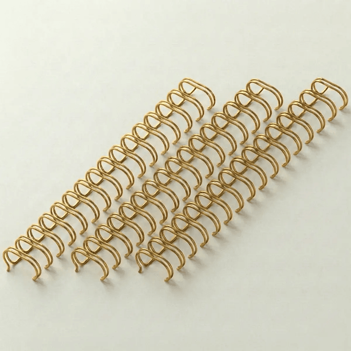 Anillo Metálico 16mm Tonos Neutros - 4 Tiras Oficio 4