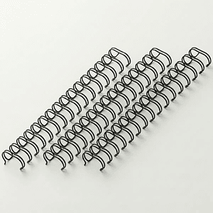 Anillo Metálico 16mm Tonos Neutros - 4 Tiras Oficio