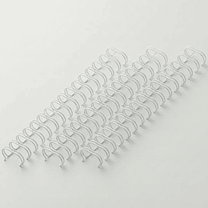 Anillo Metálico 25mm Tonos Neutros - 4 Tiras Oficio