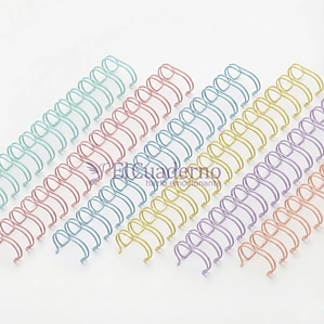 Anillo Metálico 9,5mm Pastel, Color a Elección - 4 Tiras Oficio