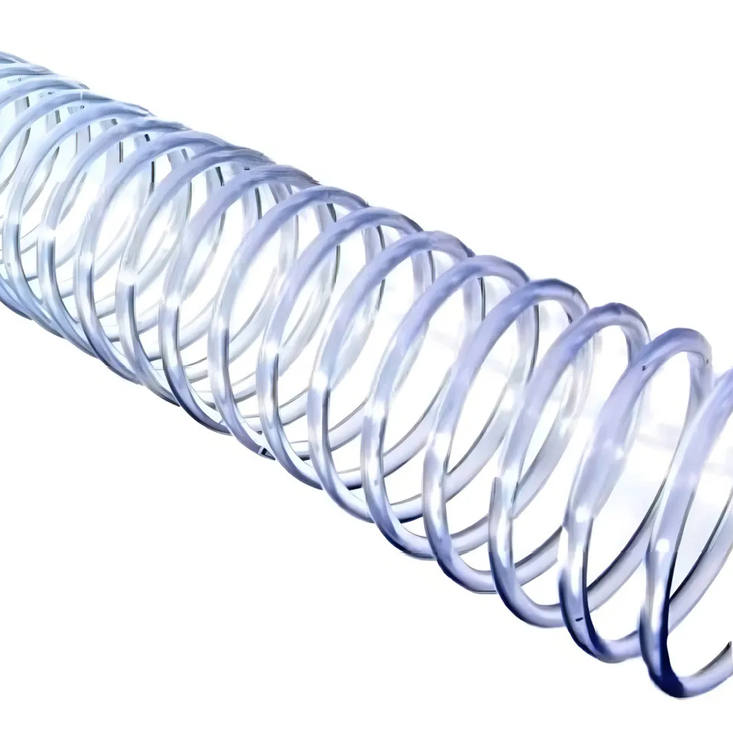 Espiral Plástico Transparente medida 16,20,23,26,32 y 38mm, Compatible con CINCH 2:1 1