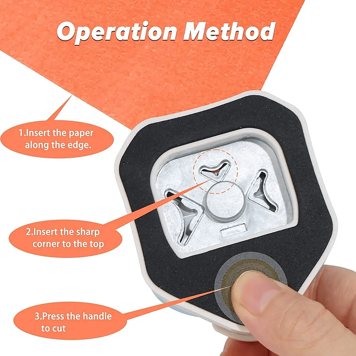 Redondeador de Esquinas con 3 Cortes 3