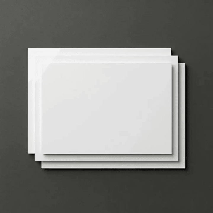 Plancha Acrílico 20x29cm 3mm para Planner Board o Pizarras (A4) 3