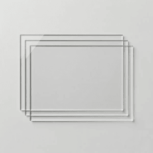 Plancha Acrílico 20x29cm 3mm para Planner Board o Pizarras (A4)