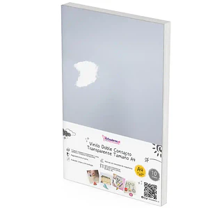 Vinilo Doble Contacto Transparente A4 (22x32cm) | Adhesivo