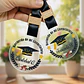Pack 50 Medallas Acrílico Transparente 6,5cm Personalizable - Envío Gratis - Miniatura 3