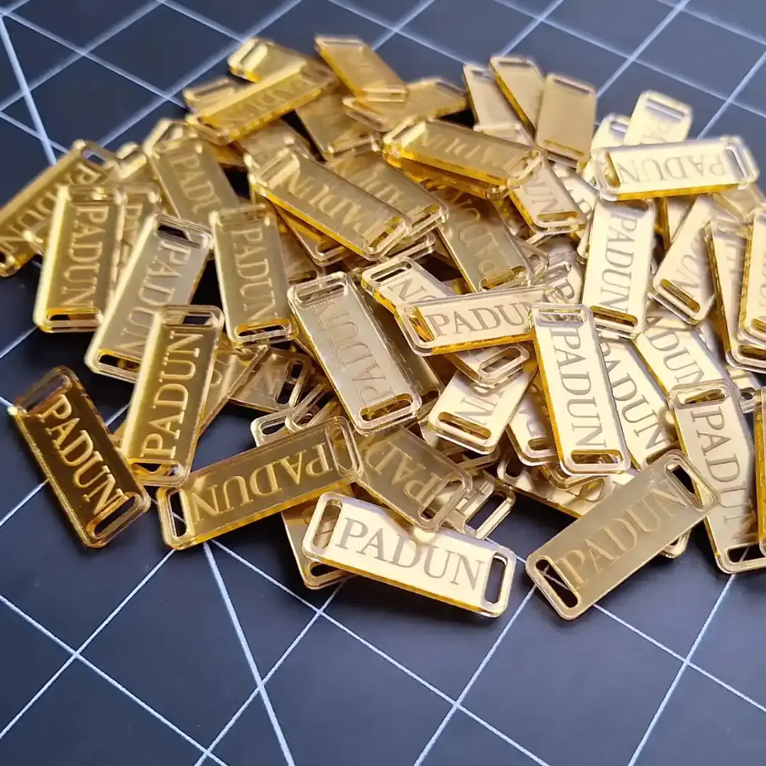 Dije Pasa Elástico Personalizado – Acrílico Espejo 2 mm - Envío Gratis 3