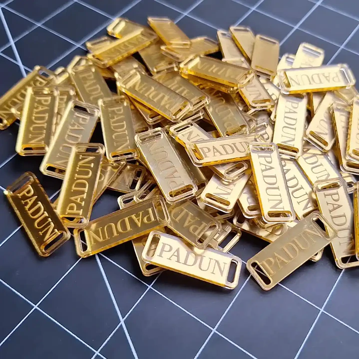 Dije Pasa Elástico Personalizado – Acrílico Espejo 2 mm - Envío Gratis 3