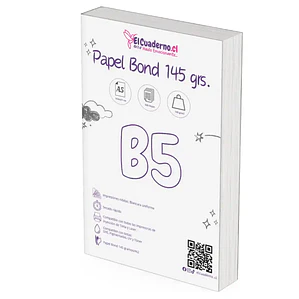 Bond B5 140grs Resma 500 hojas