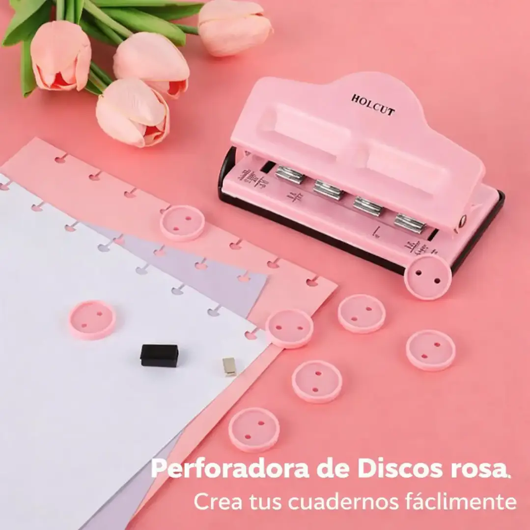 Perforadora de Disco metálica- 4 perforaciones 3