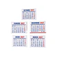 Mini Calendario 2027 – Pack 100 Unidades 7x5,5 Cm - Miniatura 2