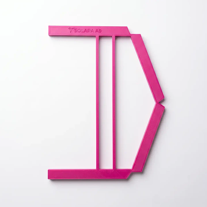 Regla Marco A5 para Solapa Triangular – PLA 3D 5