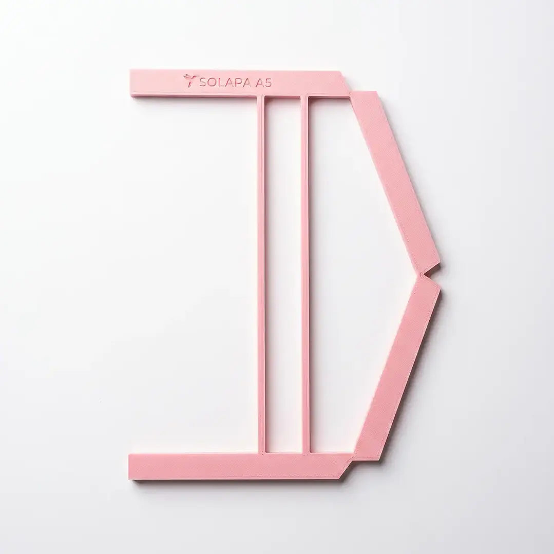 Regla Marco A5 para Solapa Triangular – PLA 3D 1