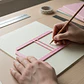 Regla post it 81x81 mm - PLA 3D - Miniatura 2