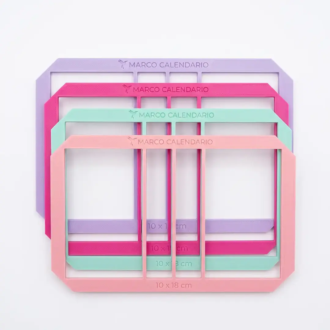 Marco Calendario 10×18 cm – PLA 3D 1