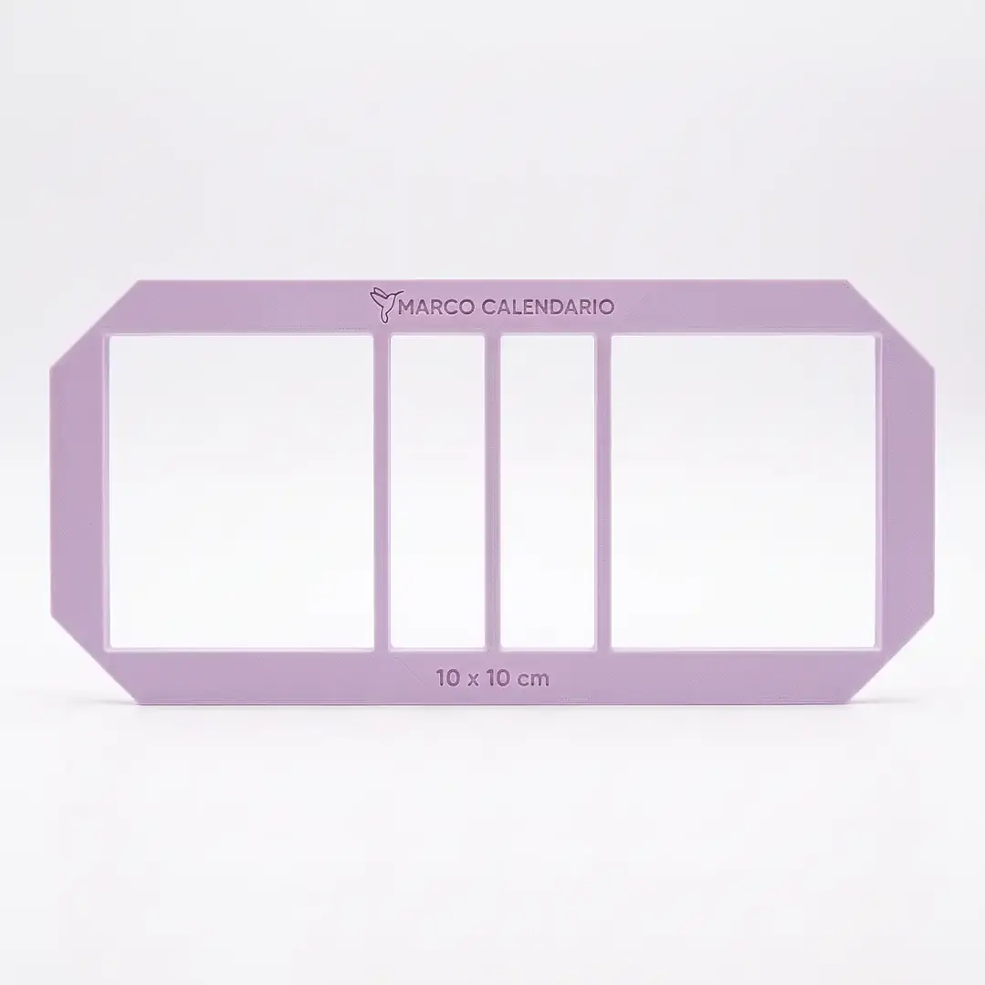 Marco Calendario 10×10 cm – PLA 3D 3