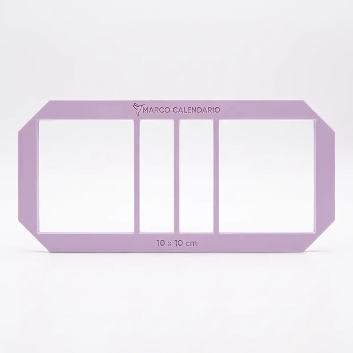 Marco Calendario 10×10 cm – PLA 3D 3