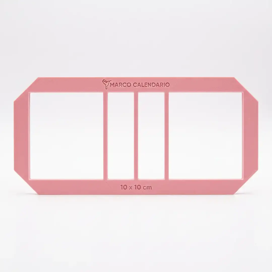 Marco Calendario 10×10 cm – PLA 3D 2
