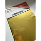 Papel Foil Termoreactivo Láser A4 / 10 Hojas – Matte Gold - Miniatura 1