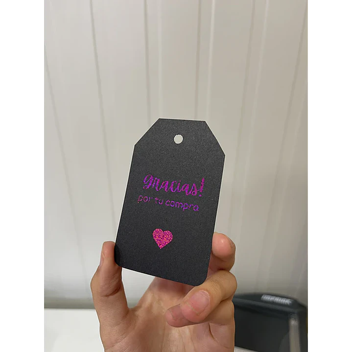 Papel Foil Termoreactivo Láser A4 / 10 Hojas – PINK GLITTER 2