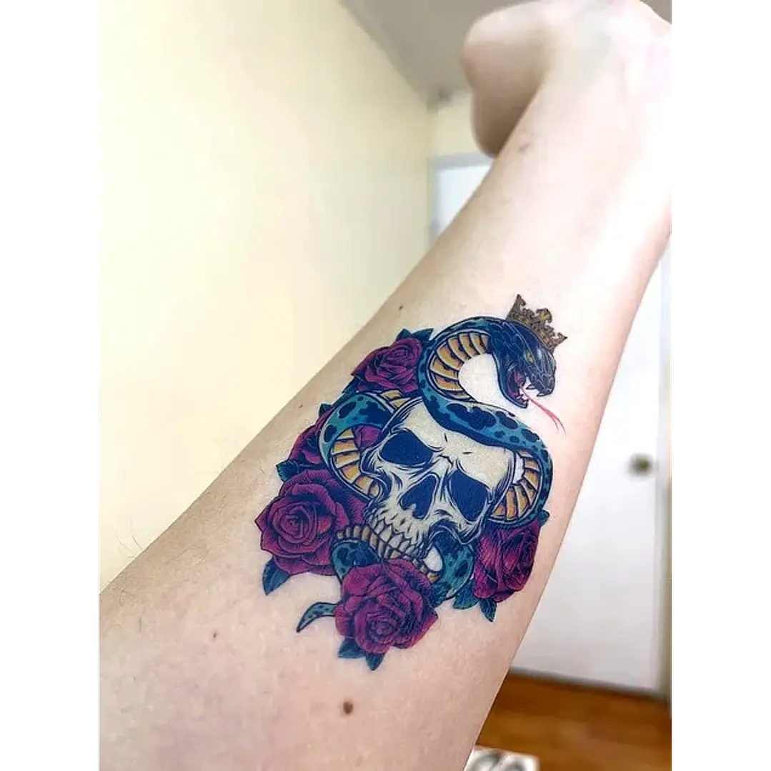 Tatuaje Temporal Imprimible Transparente A4/5 Hojas 4