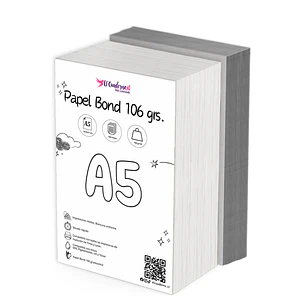 Pack Bond A5 Mil hojas 106grs + 20 Tapas Cartón Piedra 1.5mm – Pack por Mayor