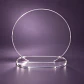 Galvano Redondo 10×10 cm con soporte - Personalizable | BANCO SOLIDO O TRANSPARENTE - Miniatura 4