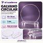 Galvano Redondo 10×10 cm con soporte - Personalizable | BANCO SOLIDO O TRANSPARENTE - Miniatura 5