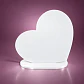 Galvano Corazón con Base - Personalizable | BANCO SOLIDO O TRANSPARENTE - Miniatura 3