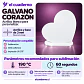 Galvano Corazón con Base - Personalizable | BANCO SOLIDO O TRANSPARENTE - Miniatura 5