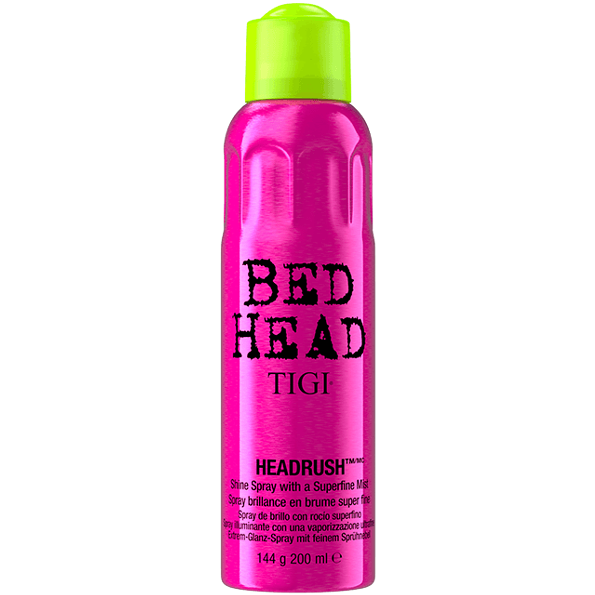 BED HEAD TIGI HEAD RUSH 220 ML / BRILLO EXTREMO Y SUAVIDAD