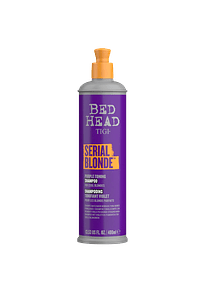 BED HEAD TIGI SERIAL BLONDE SHAMPOO 400 ML / MATIZADOR VIOLETA PARA RUBIOS