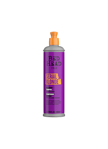 BED HEAD TIGI SERIAL BLOND SHAMPOO 400 ML / CUIDADO COLOR Y REPARACION 