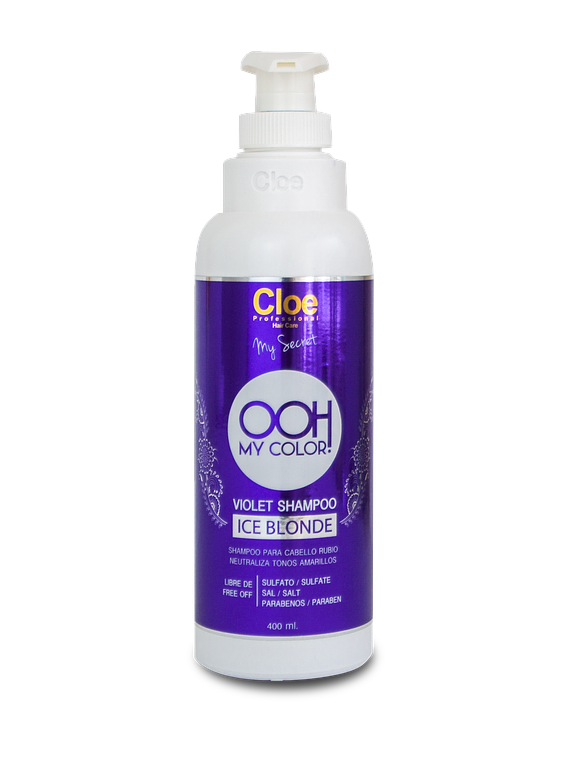 CLOE OOH MY COLOR! SHAMPOO VIOLET 400 ML / MATIZADOR VIOLETA