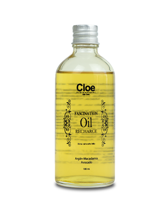 CLOE PROFESIONAL - OIL FASCINATION 100 ML / ACEITE CAPILAR ARGAN, MACADAMIA Y PALTA