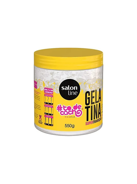 SALON LINE GELATINA 550G / DEFINICION FIJADORA, MEMORIA Y ANTIFRIZZ