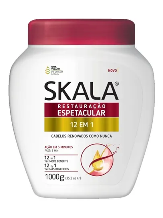 SKALA RESTAURACION 12 EN 1 CREMA DE TRATAMIENTO 1K / REPARACION CAPILAR