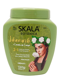 SKALA JABORANDI 2 EN  1 CREMA PARA PEINAR 1K / HIDRATACION 