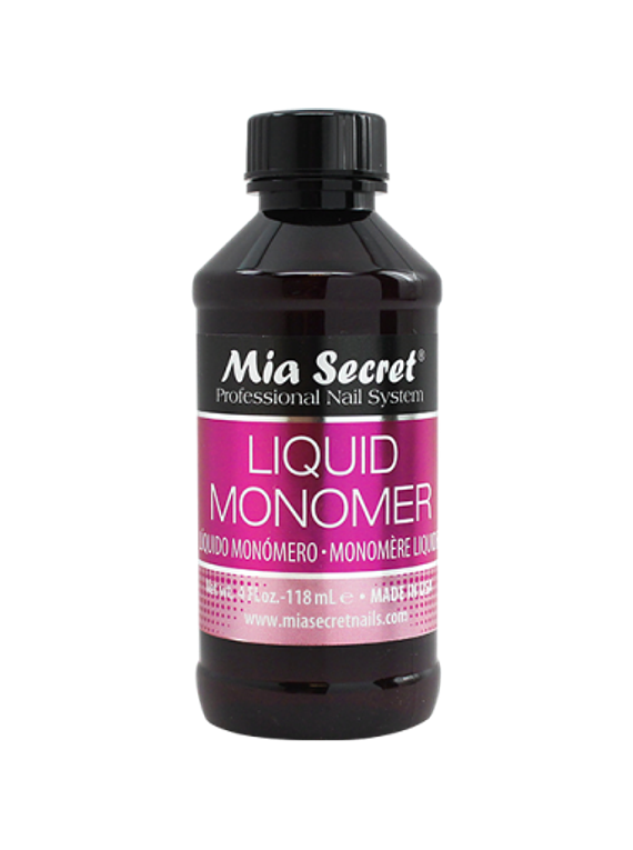 MIA SECRET MONOMERO 118 ML / LIQUIDO PARA UÑAS ACRILICAS